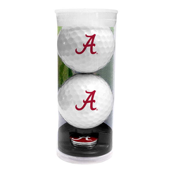 DisplayNest NCAA Golf Ball Gift Pack - Alabama Crimson Tide