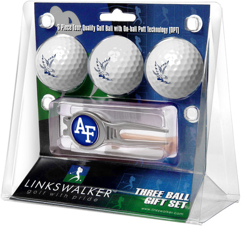 Air Force Falcons - Kool Tool 3 Ball Gift Pack