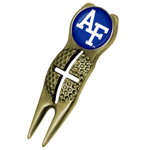 Air Force Falcons - Crosshairs Divot Tool  -  Gold