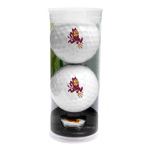 DisplayNest NCAA Golf Ball Gift Pack - Arizona State Sun Devils