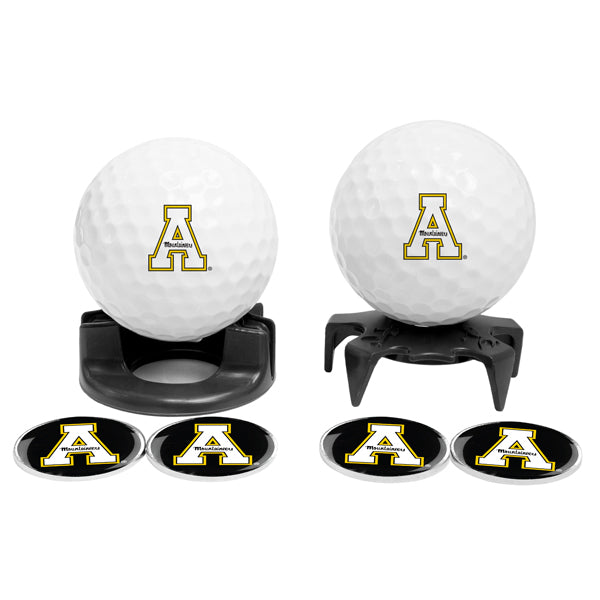 DisplayNest NCAA Golf Ball Gift Pack - Appalachian State Mountaineers