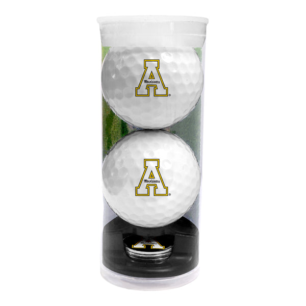 DisplayNest NCAA Golf Ball Gift Pack - Appalachian State Mountaineers