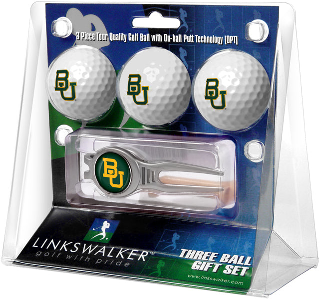 Baylor Bears - Kool Tool 3 Ball Gift Pack