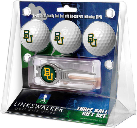 Baylor Bears - Kool Tool 3 Ball Gift Pack