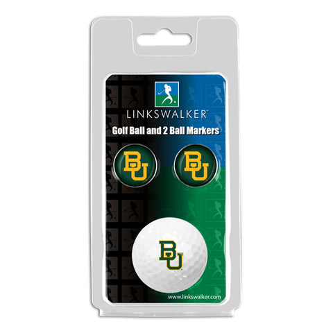 Baylor Bears - Golf Ball and 2 Ball Marker Pack