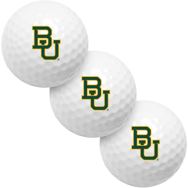 Baylor Bears 3 Golf Ball Gift Pack 2-Piece Golf Balls