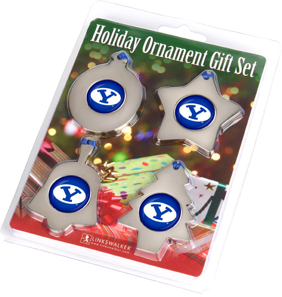 Brigham Young Univ. Cougars - Ornament Gift Pack