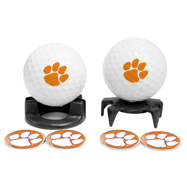 DisplayNest NCAA Golf Ball Gift Pack - Clemson Tigers