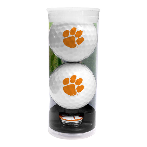 DisplayNest NCAA Golf Ball Gift Pack - Clemson Tigers