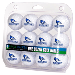 Creighton University Bluejays Golf Balls 1 Dozen 2-Piece Regulation Size Balls