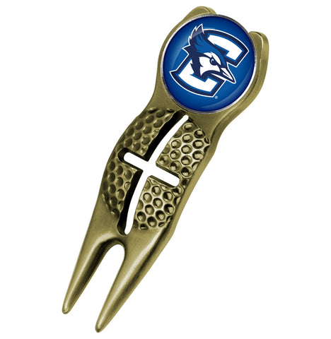 Creighton University Bluejays - Crosshairs Divot Tool  -  Gold