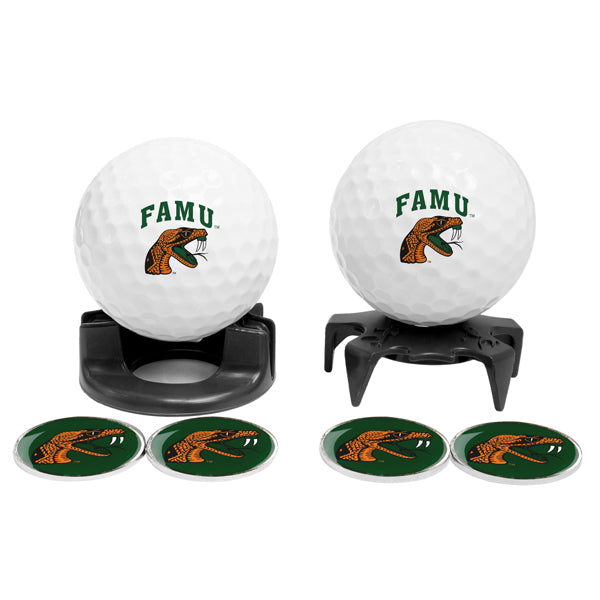 DisplayNest NCAA Golf Ball Gift Pack - Florida A&M Rattlers