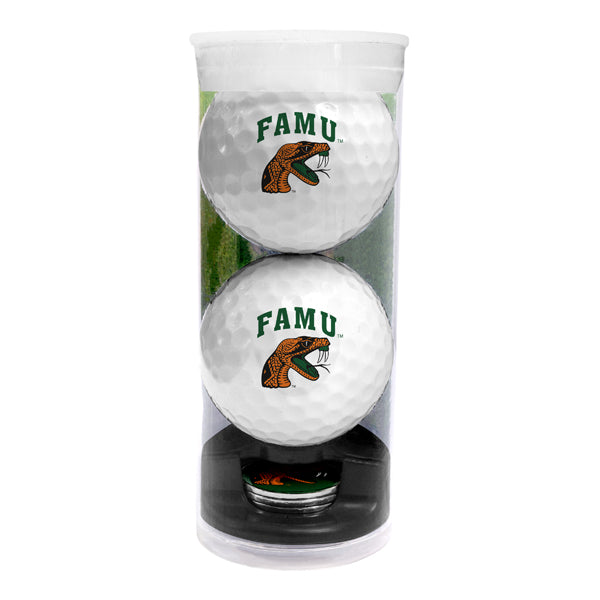 DisplayNest NCAA Golf Ball Gift Pack - Florida A&M Rattlers