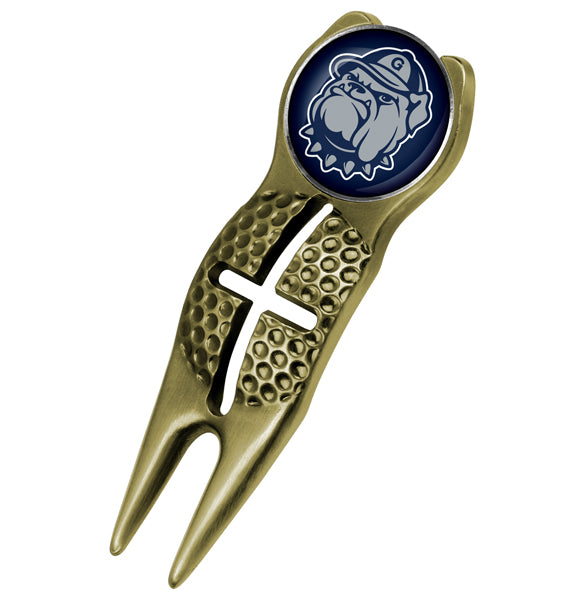 Georgetown Hoyas - Crosshairs Divot Tool  -  Gold