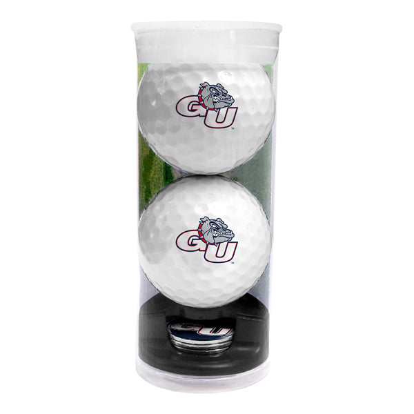 DisplayNest NCAA Golf Ball Gift Pack - Gonzaga Bulldogs