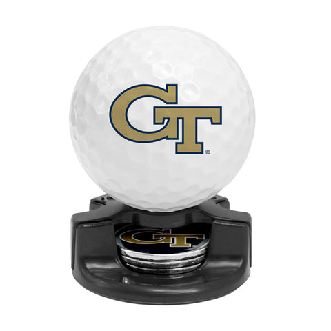 DisplayNest NCAA Golf Ball Gift Pack - Georgia Tech Yellow Jackets