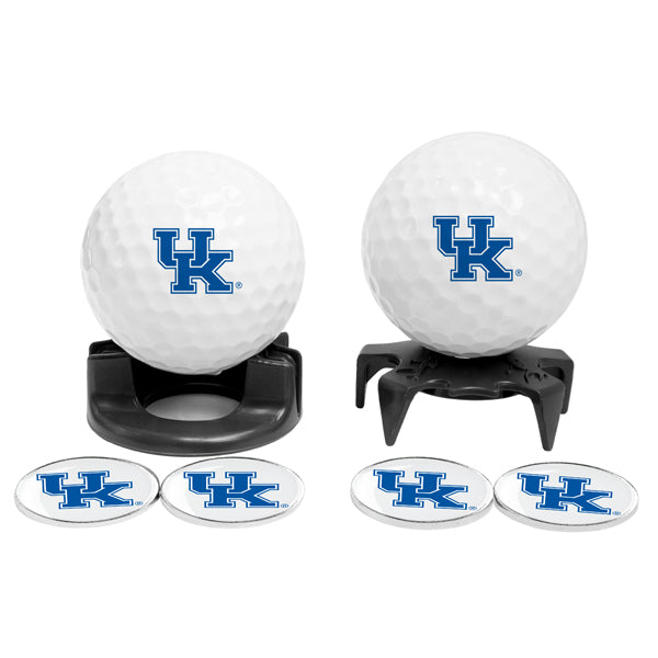 DisplayNest NCAA Golf Ball Gift Pack - Kentucky Wildcats