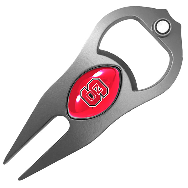 NC State Wolfpack Hat Trick Football Divot Tool Made in USA