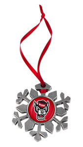 NC State Wolfpack - Snow Flake Ornament
