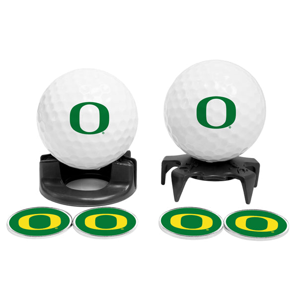 DisplayNest NCAA Golf Ball Gift Pack - Oregon Ducks