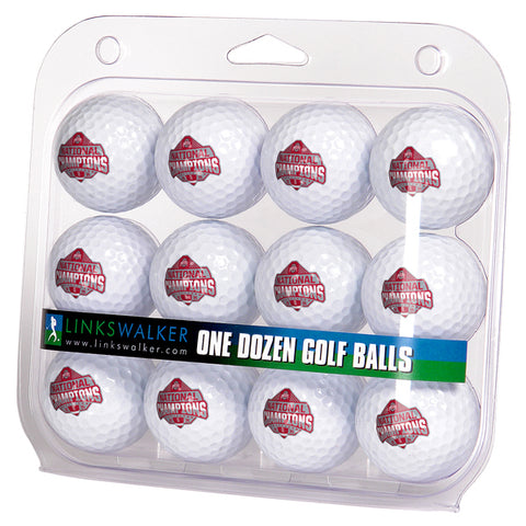 Ohio State Buckeyes 2024 Champions Golf Balls 1 Dozen 2-Piece Regulation Size Balls