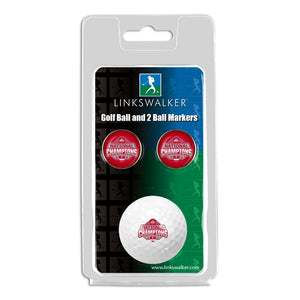 Ohio State Buckeyes 2024 Champions Golf Ball and 2 Ball Marker Pack