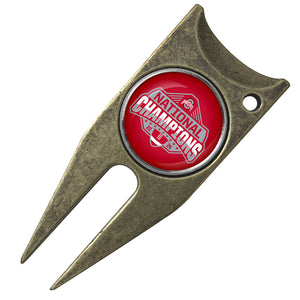 Ohio State Buckeyes 2024 Champions Stealth Golf Divot Tool