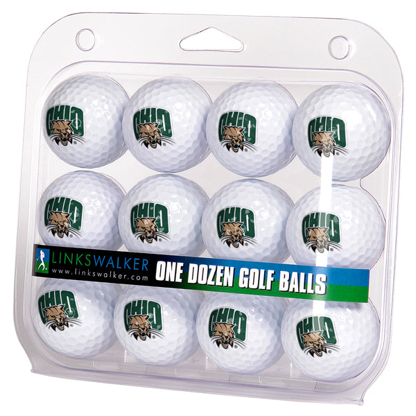 Ohio University Bobcats - Dozen Golf Balls