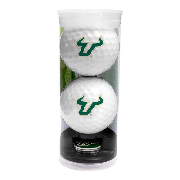 DisplayNest NCAA Golf Ball Gift Pack - USF Bulls