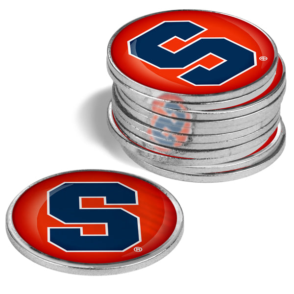 Syracuse Orange - 12 Pack Ball Markers