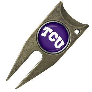 Texas Christian Horned Frogs Stealth Golf Divot Tool