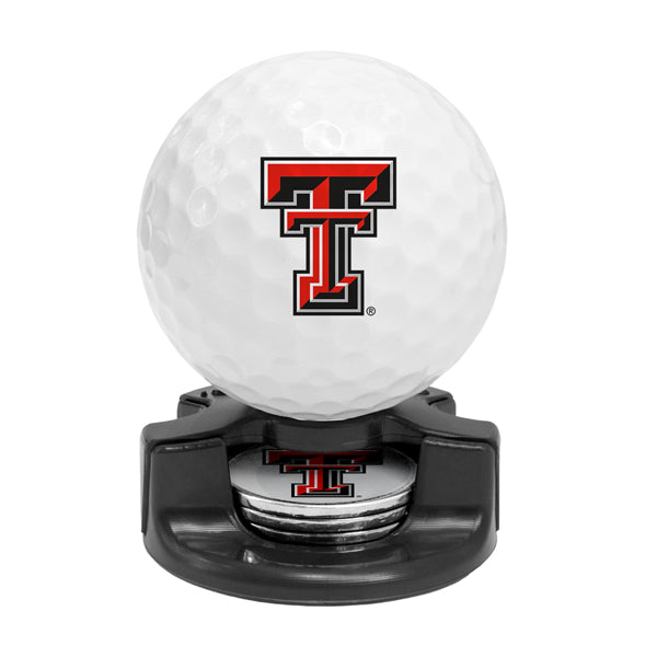 DisplayNest NCAA Golf Ball Gift Pack - Texas Tech Red Raiders