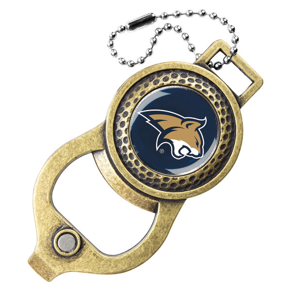 Montana State Bobcats Golf Bag Tag with Ball Marker