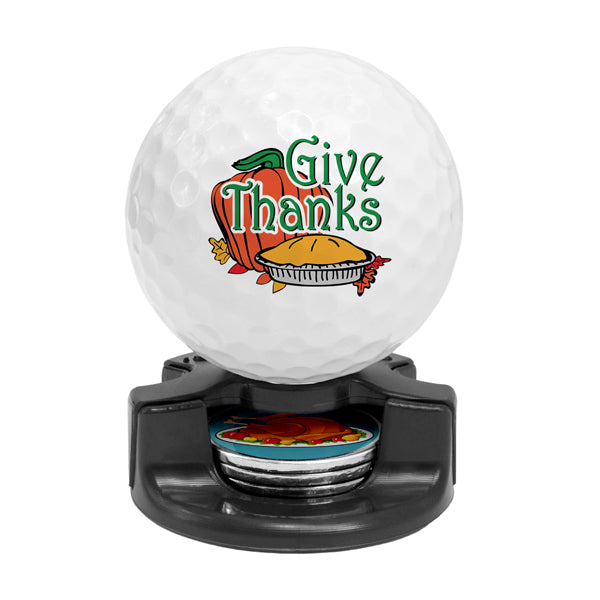 DisplayNest Golf Ball Gift Pack - Thanksgiving Pie