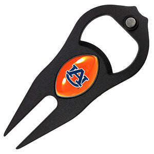 Auburn Tigers Hat Trick Football Divot Tool Made in USA