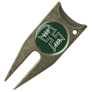 Hawaii Warriors Stealth Golf Divot Tool