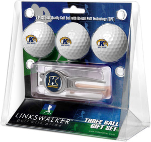 Kent State Golden Flashes - Kool Tool 3 Ball Gift Pack