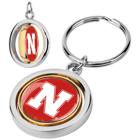 Nebraska Cornhuskers - Spinner Key Chain