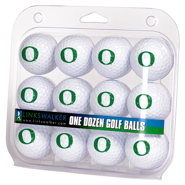 Oregon Ducks Golf Balls 1 Dozen 2-Piece Regulation Size Balls