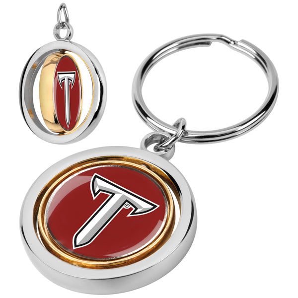 Troy Trojans - Spinner Key Chain