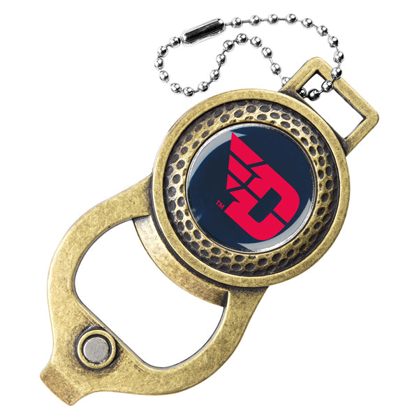 Dayton Flyers Golf Bag Tag with Ball Marker