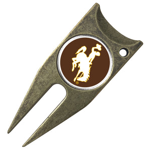 Wyoming Cowboys Stealth Golf Divot Tool