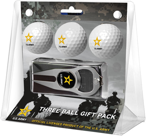 West Virginia Mountaineers 3-Pack Golf Ball Gift Set with Hat Trick Divot  Tool